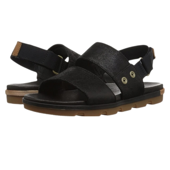 Sorel Shoes - SOREL TORPEDA LEATHER SLIDE-IN ll SANDAL WHITE SOLE WOMEN'S SIZE 8.5